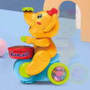 Elefante Elétrico Multifuncional - Luz, Música e Diversão Garantida!