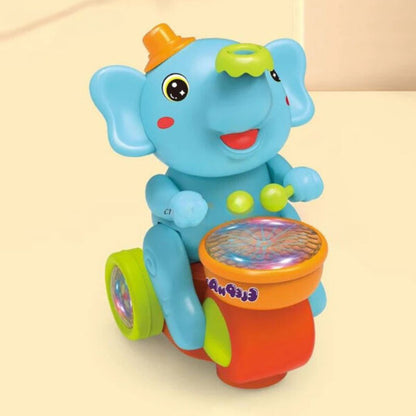 Elefante Elétrico Multifuncional - Luz, Música e Diversão Garantida!