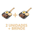 Frigideira Antiaderente Gold Chef 3 em 1