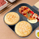 Frigideira Antiaderente Gold Chef 3 em 1