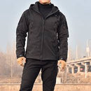 Jaqueta macia masculina, tática, à prova de vento, à prova d'água, jaqueta ,impermeàvel.