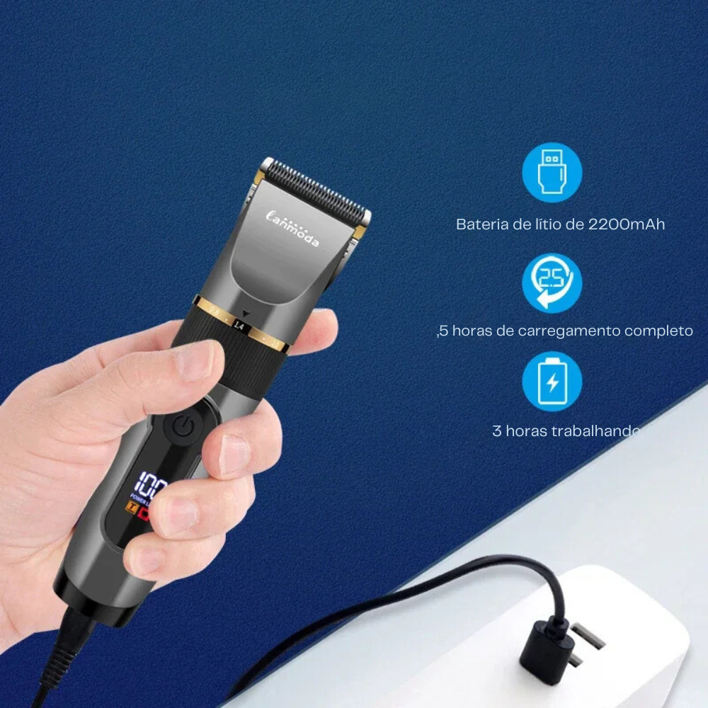 Máquina Barber Pro [DEGRADÊ AUTOMÁTICO].