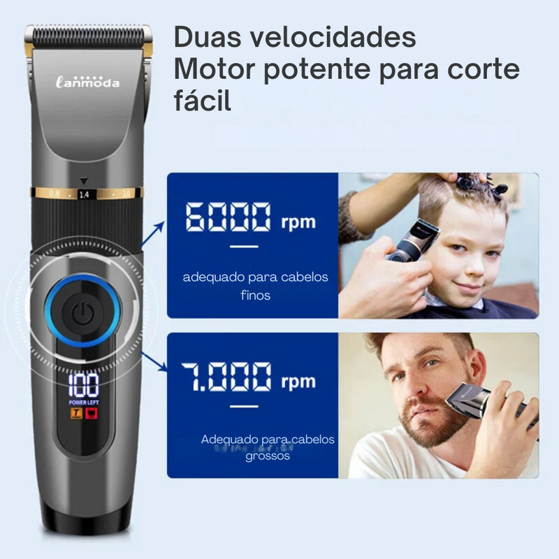Máquina Barber Pro [DEGRADÊ AUTOMÁTICO].