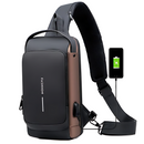 Bolsa Slim Bag™ - Mochila Anti-Furto com Senha USB.