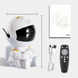 Projetor Astronauta de Galáxia Led - SpaceVision