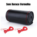 Capa de Volante em Couro Costurada-: NoEnName_Null