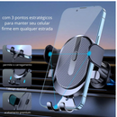 Suporte de Telefone para Carro com Gravidade – Suporte de Ventilação de Ar para iPhone, Samsung, Huawei e GPS .